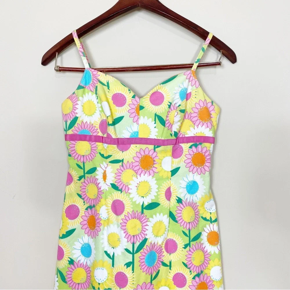 Lilly Pulitzer Retro Dress Derby Dress Christmas Holiday Sleeveless Dress Size 2 - Picture 6 of 10